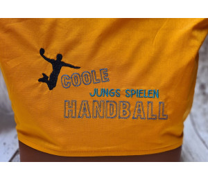 Stickserie - Handball Silhouette